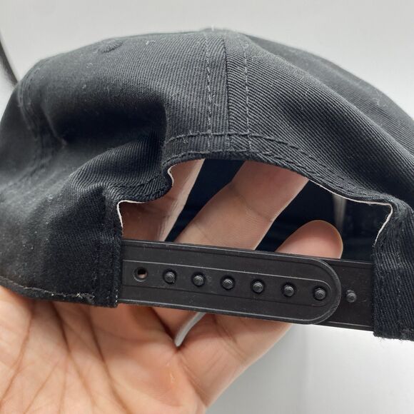 American Psycho Hat Adult OSFM Snapback Black Adjustable Horror Movie NWOT - Picture 5 of 9